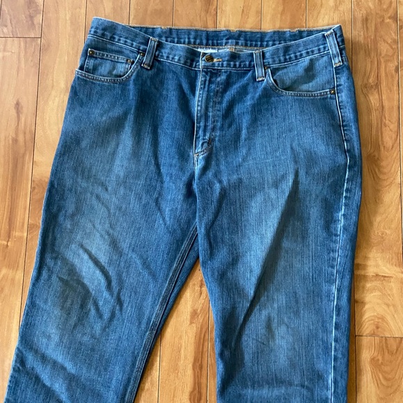 Carhartt Men’s Size 40x32 Straight Traditional Fit Jeans - Picture 4 of 7